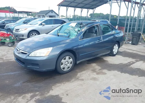 2007 Honda Accord 2.4 Lx из США, поврежденный, VIN 1HGCM56407A017752